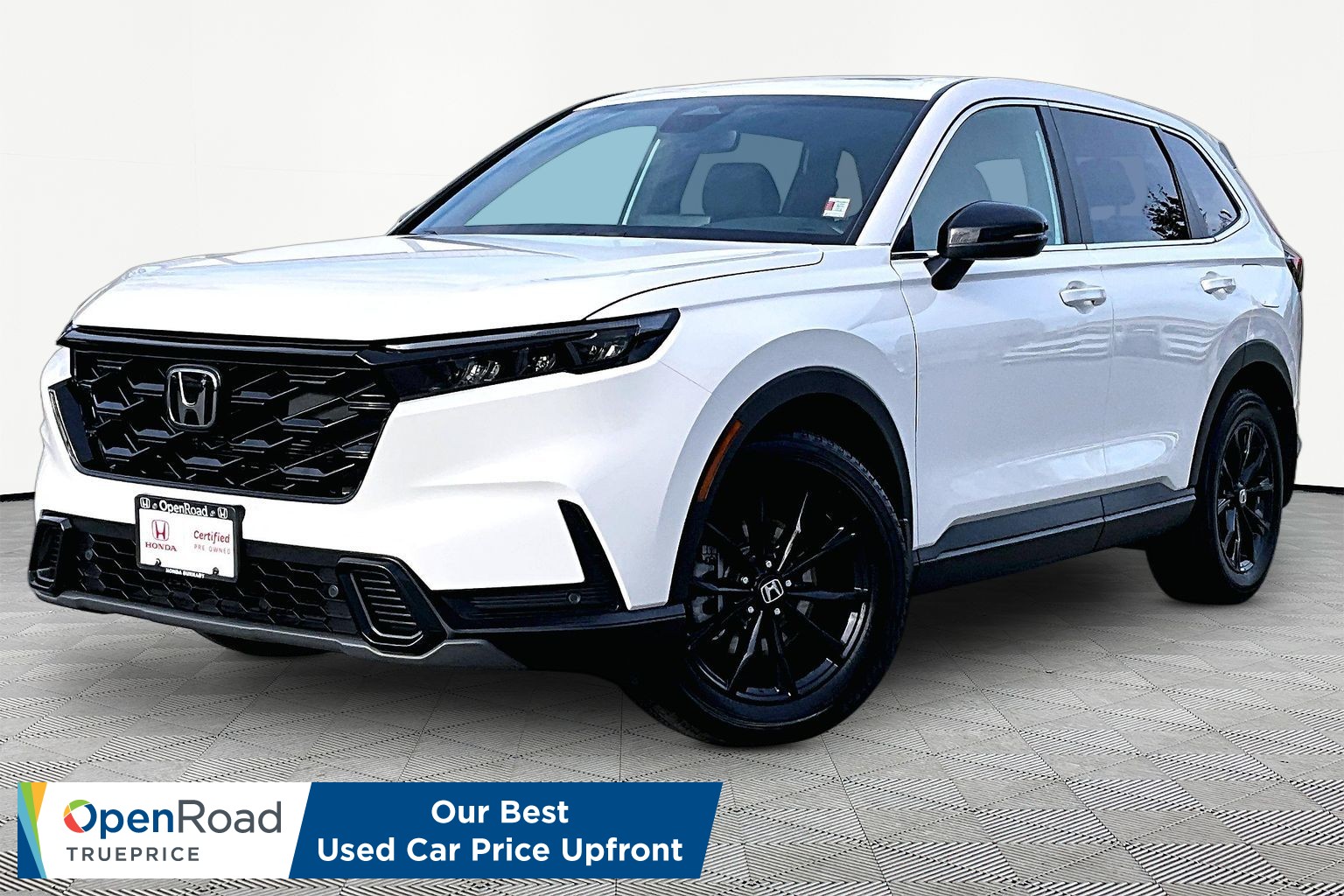 Platinum White Pearl 2024 Honda CR-V Hybrid SUV / Crossover  Automatic