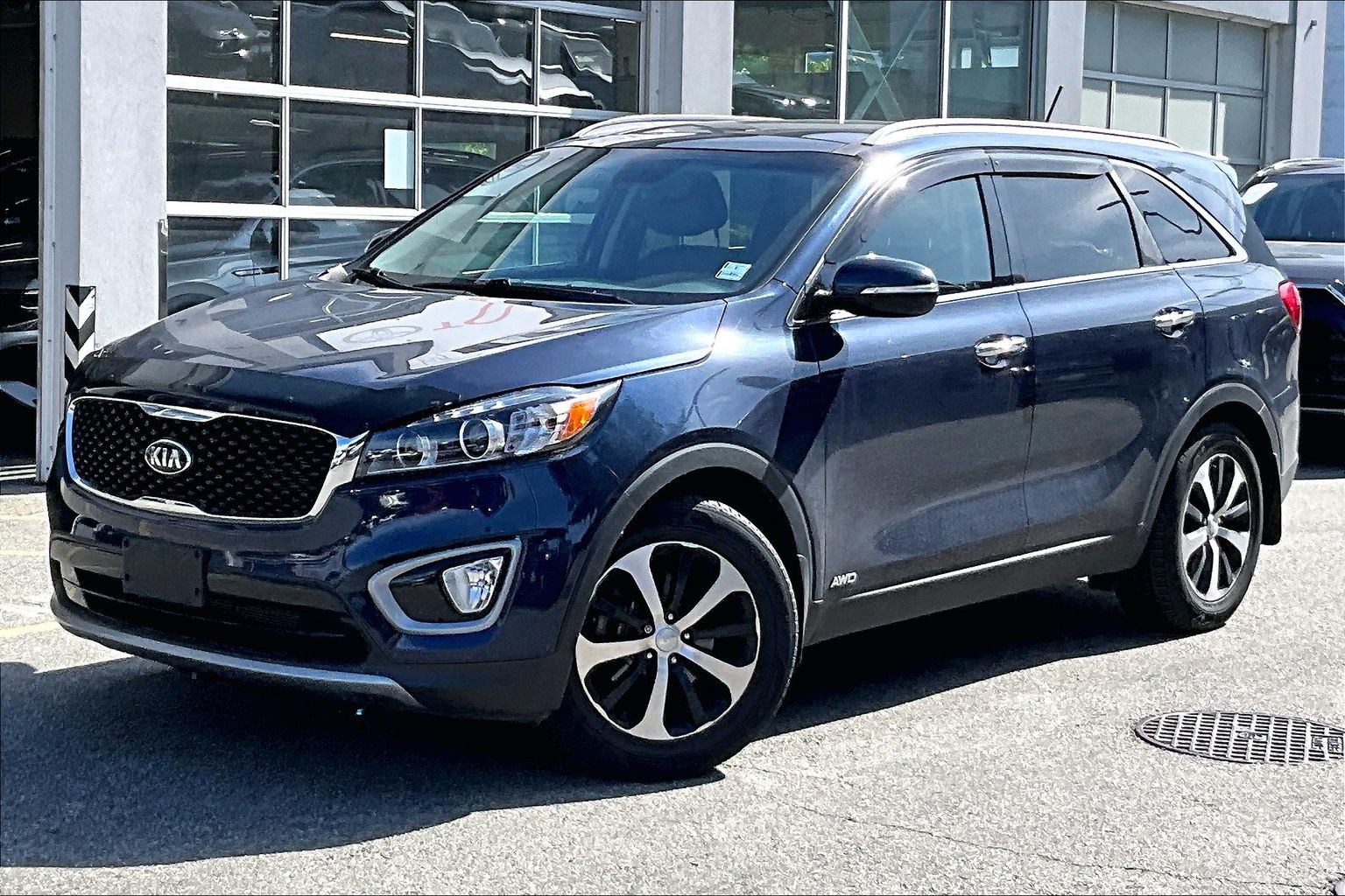 Blaze Blue (MET) 2016 Kia Sorento EX V6 AWD SUV / Crossover All-Wheel Drive Automatic
