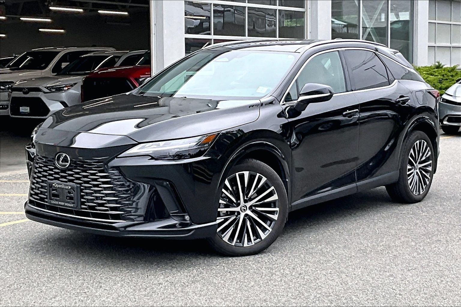 Black (Caviar) 2025 Lexus RX Hybrid SUV / Crossover All-Wheel Drive Automatic