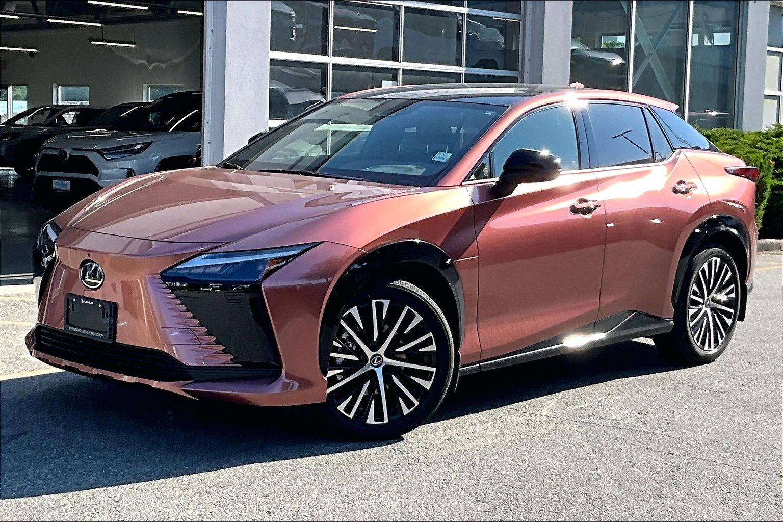 Red (Copper Crest) 2026 Lexus RZ SUV / Crossover All-Wheel Drive Automatic
