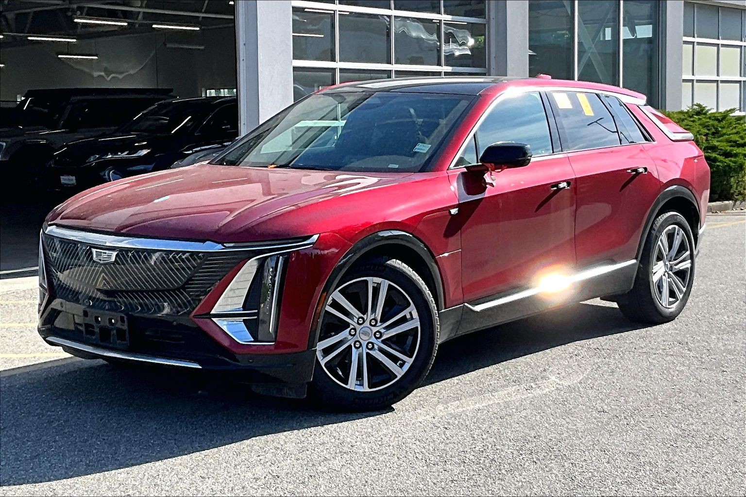 Radiant Red Tintcoat 2024 Cadillac LYRIQ SUV / Crossover Rear-Wheel Drive Automatic