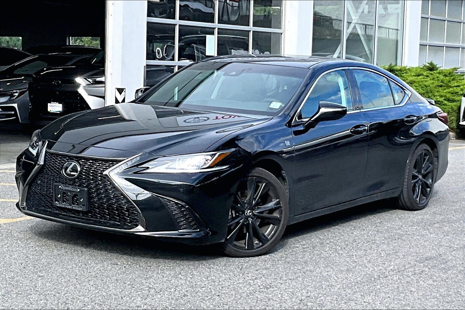 Black (Caviar) 2024 Lexus ES Hybrid Sedan Automatic