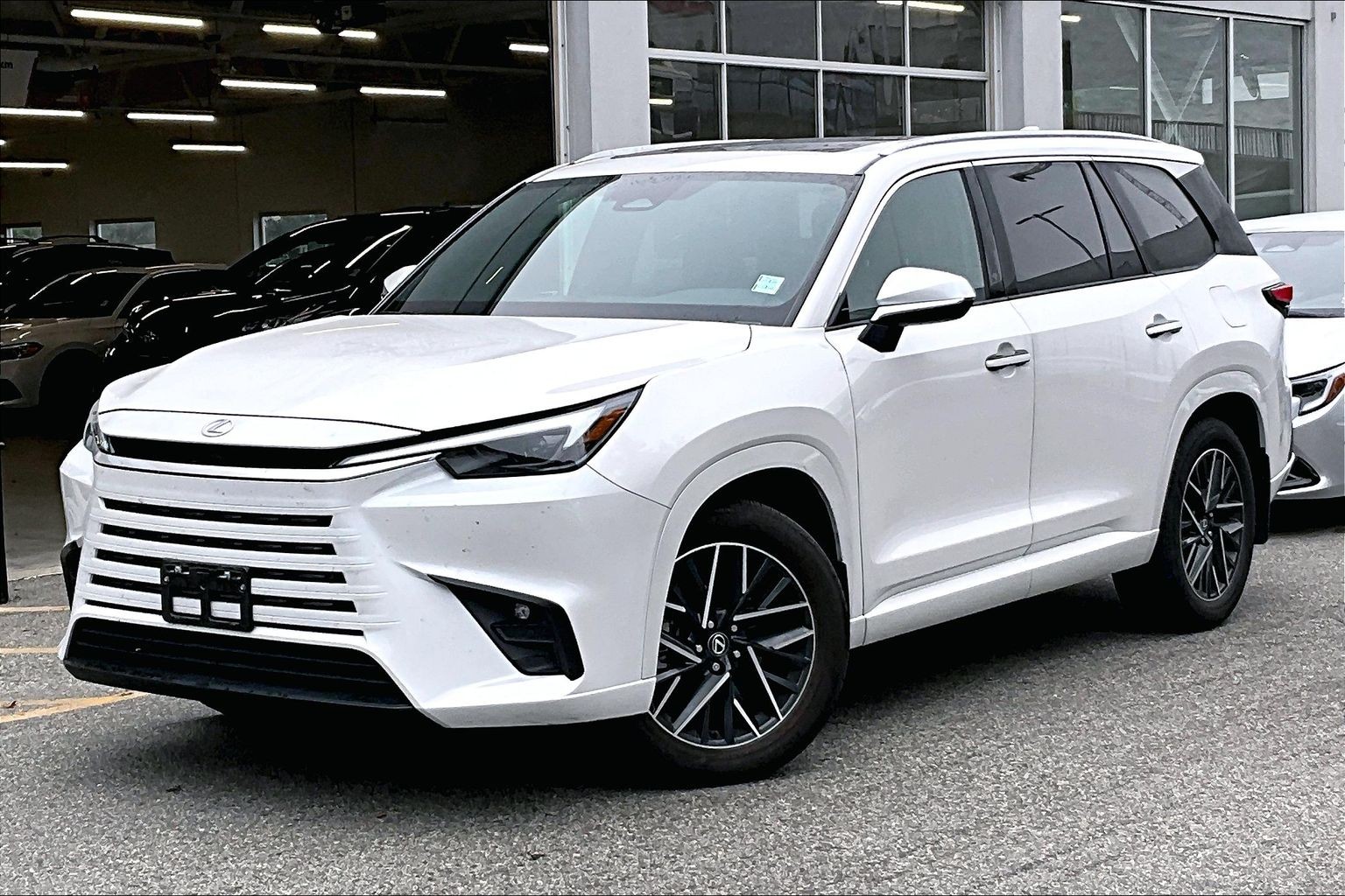 White (Wind Chill Pearl) 2024 Lexus TX SUV / Crossover All-Wheel Drive Automatic