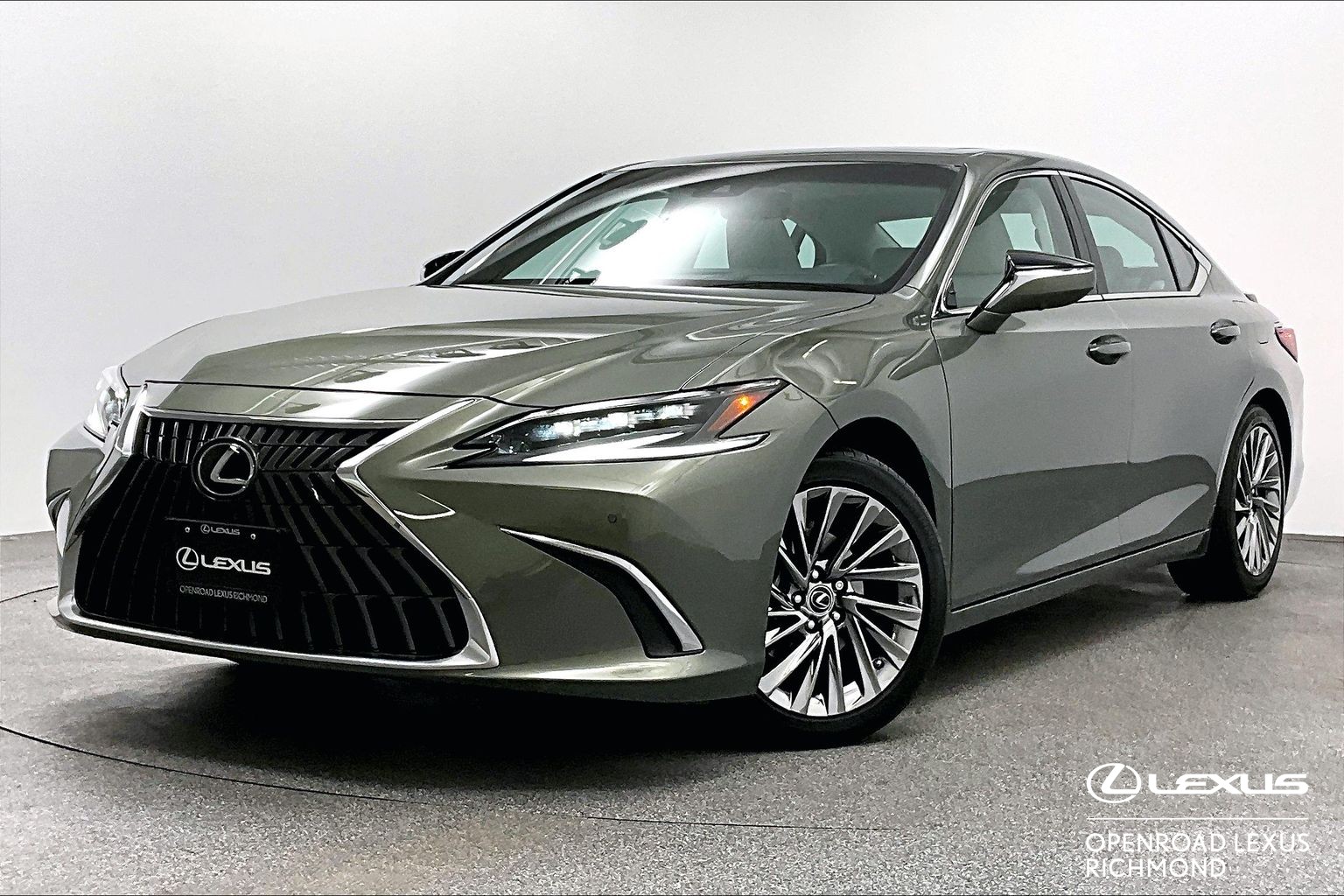Sunlit Green 2025 Lexus ES Hybrid Sedan Automatic