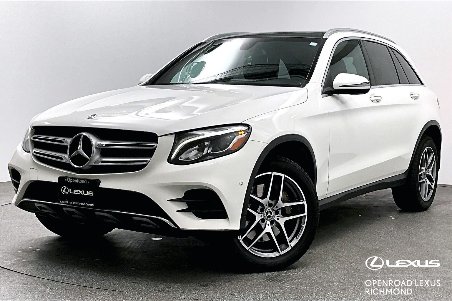 Polar White 2019 Mercedes-Benz GLC 300 4MATIC SUV / Crossover All-Wheel Drive Automatic
