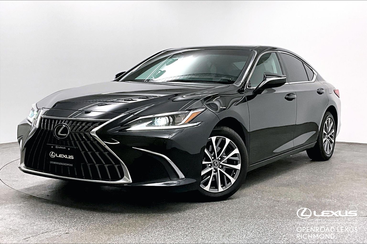 Black (Caviar) 2022 Lexus ES Sedan All-Wheel Drive Automatic