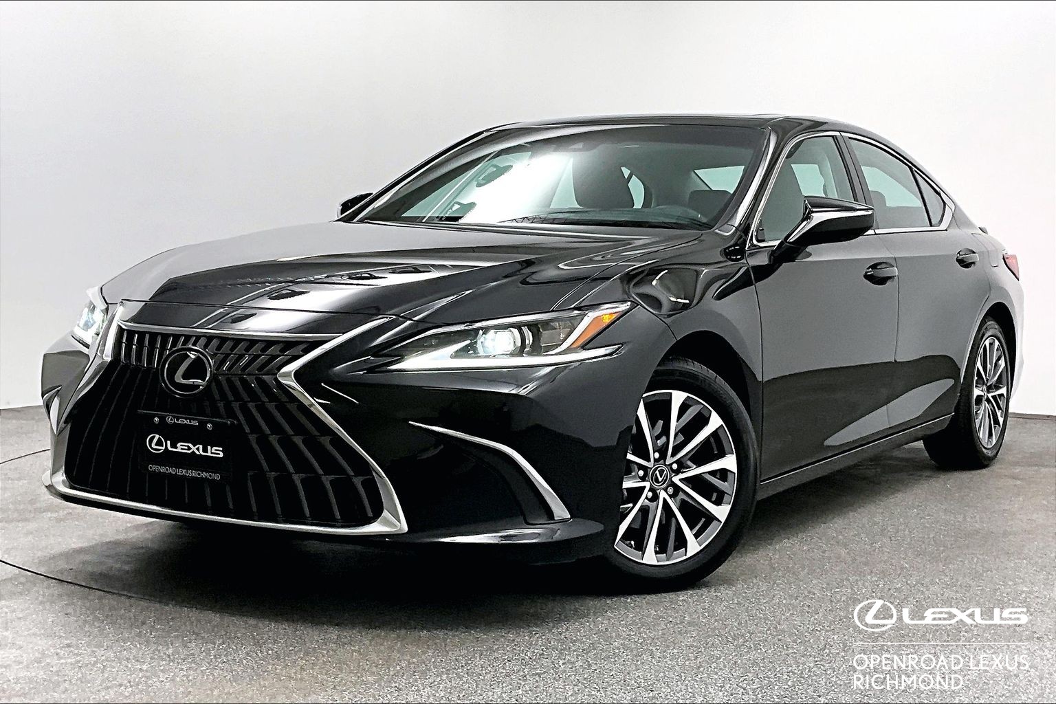 Black (Caviar) 2025 Lexus ES Hybrid Sedan Automatic