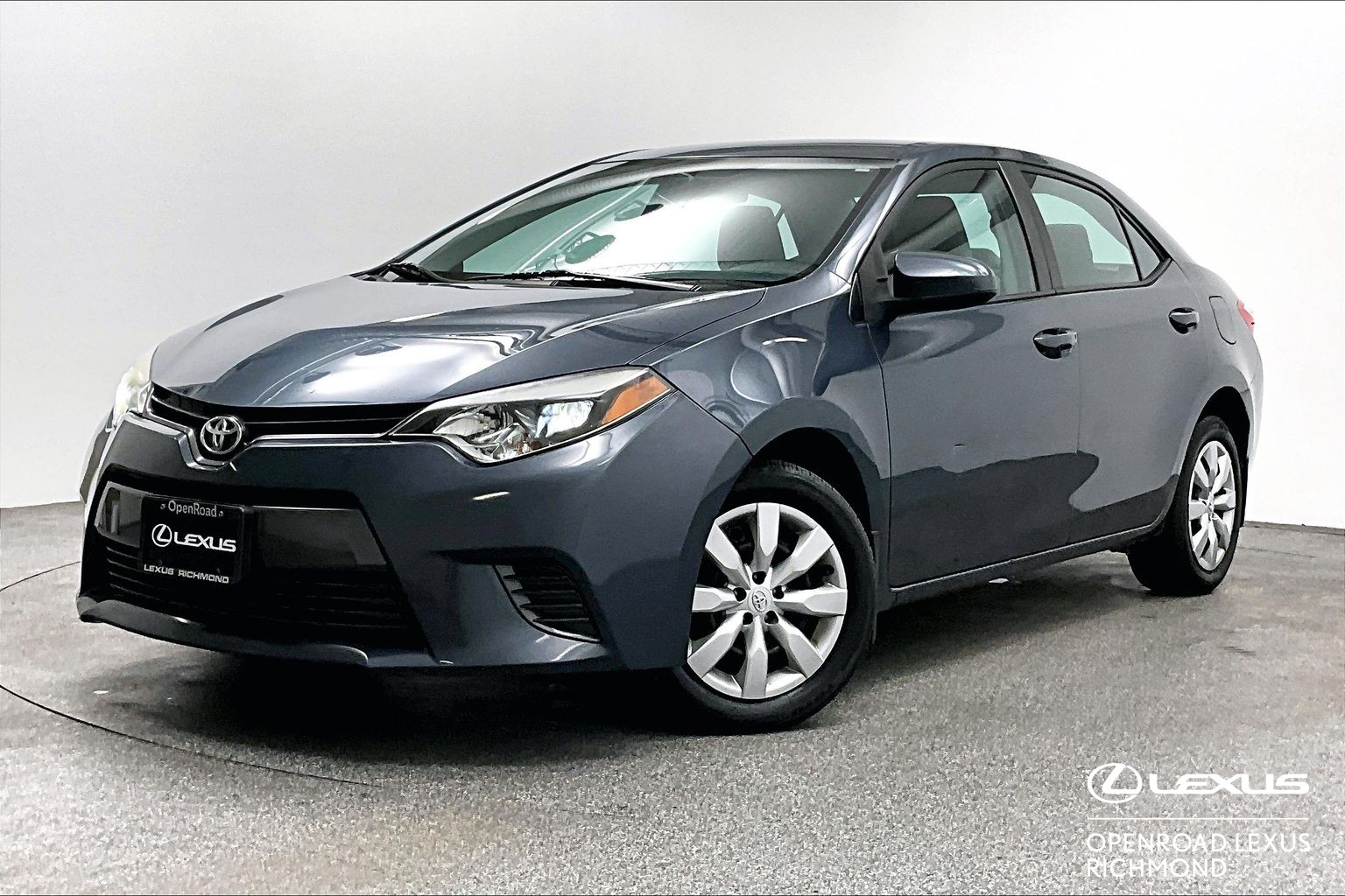 Blue 2016 Toyota Corolla Sedan Front-Wheel Drive Automatic