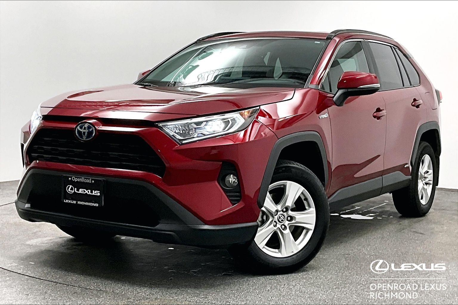 Red 2021 Toyota RAV4 Hybrid SUV / Crossover All-Wheel Drive Automatic