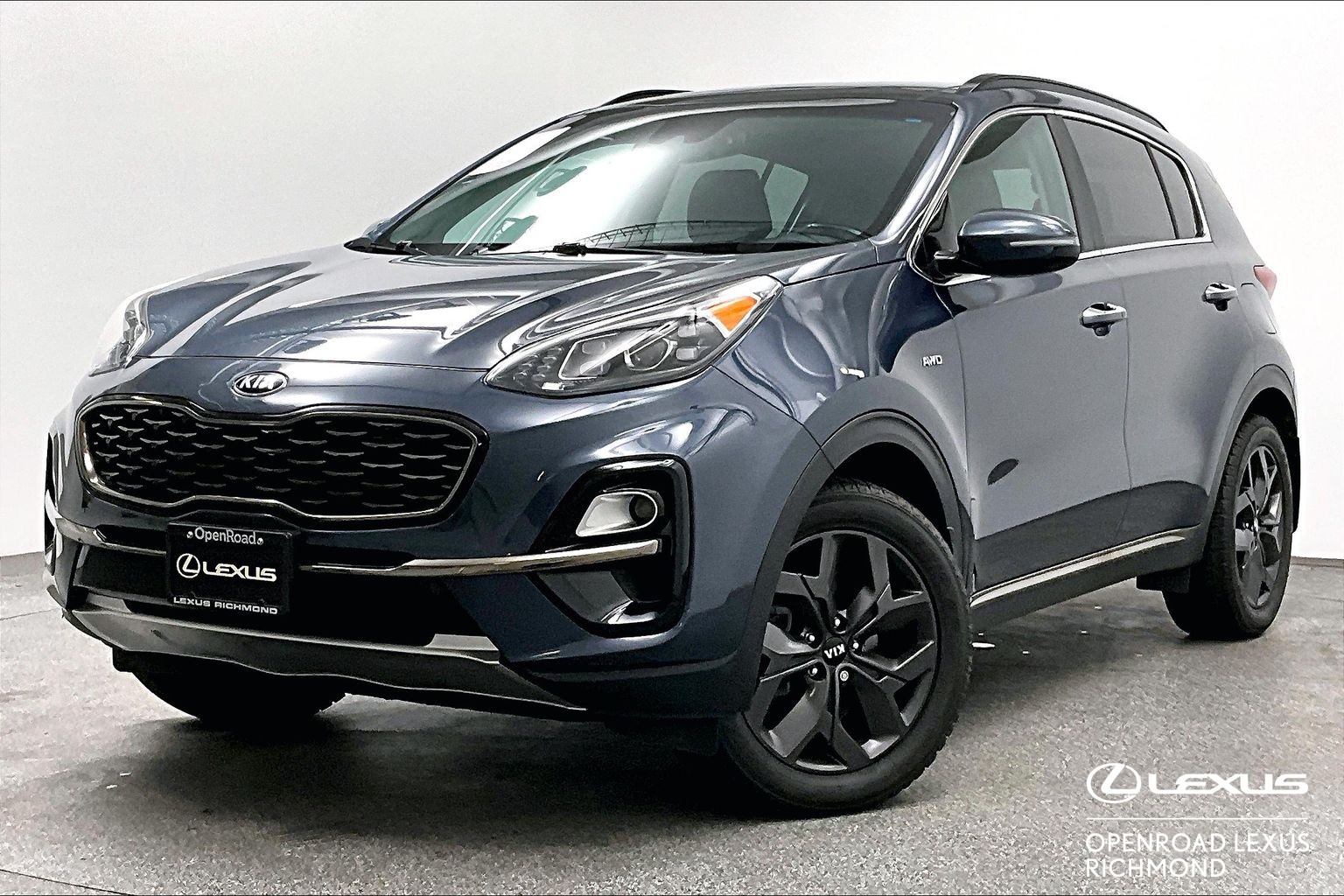 Storm Blue (MET) 2021 Kia Sportage SUV / Crossover All-Wheel Drive Automatic