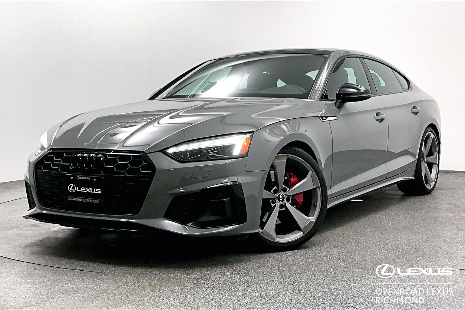 Gray 2022 Audi A5 Sportback Sedan Automatic