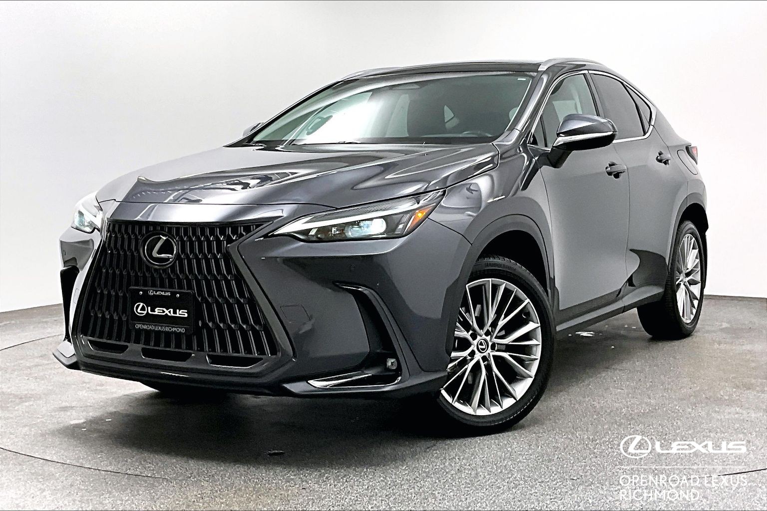 Gray (Cloudburst Grey) 2024 Lexus NX Hybrid SUV / Crossover Automatic