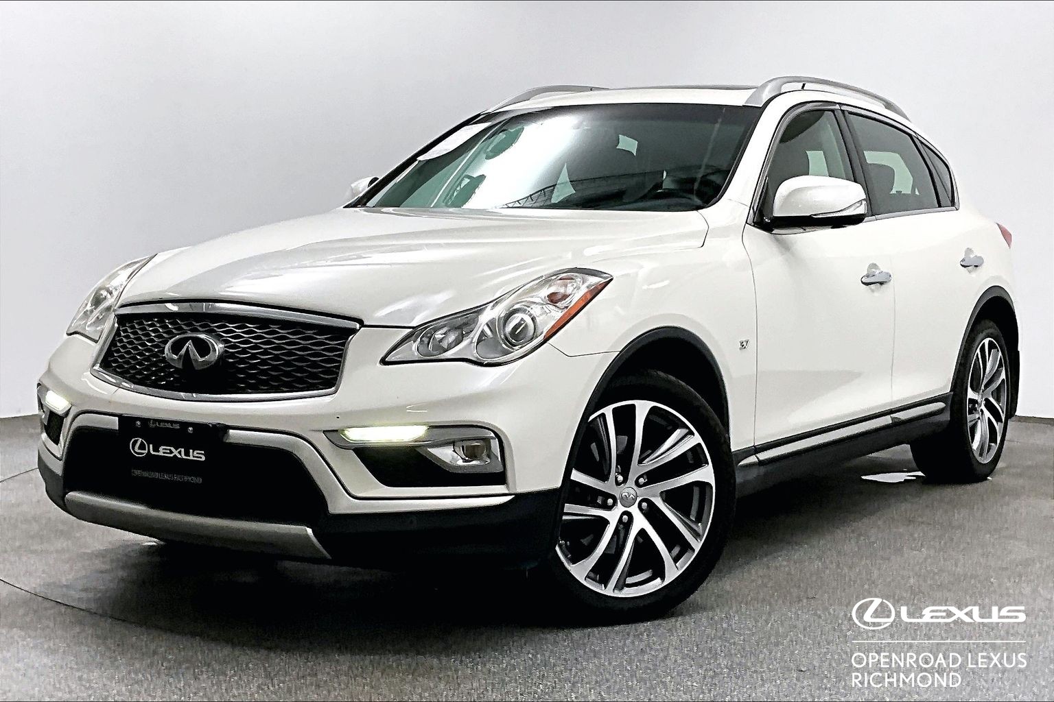 White 2017 INFINITI QX50 SUV / Crossover All-Wheel Drive Automatic