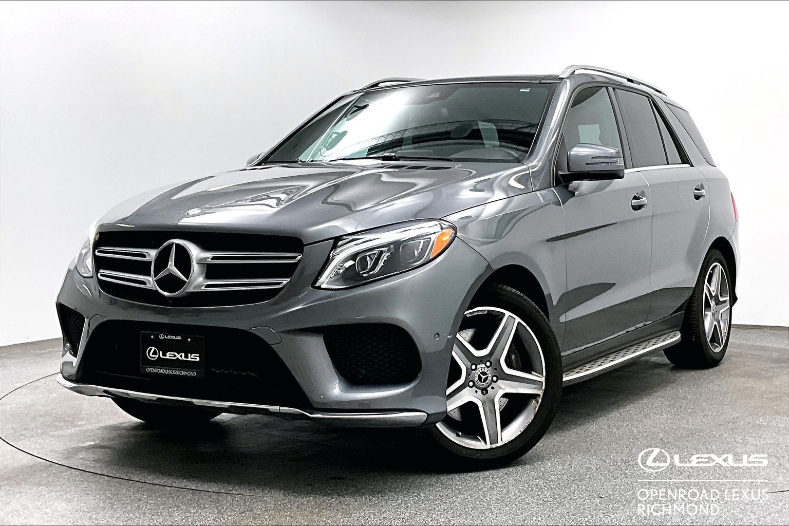 Gray 2017 Mercedes-Benz GLE SUV / Crossover All-Wheel Drive Automatic