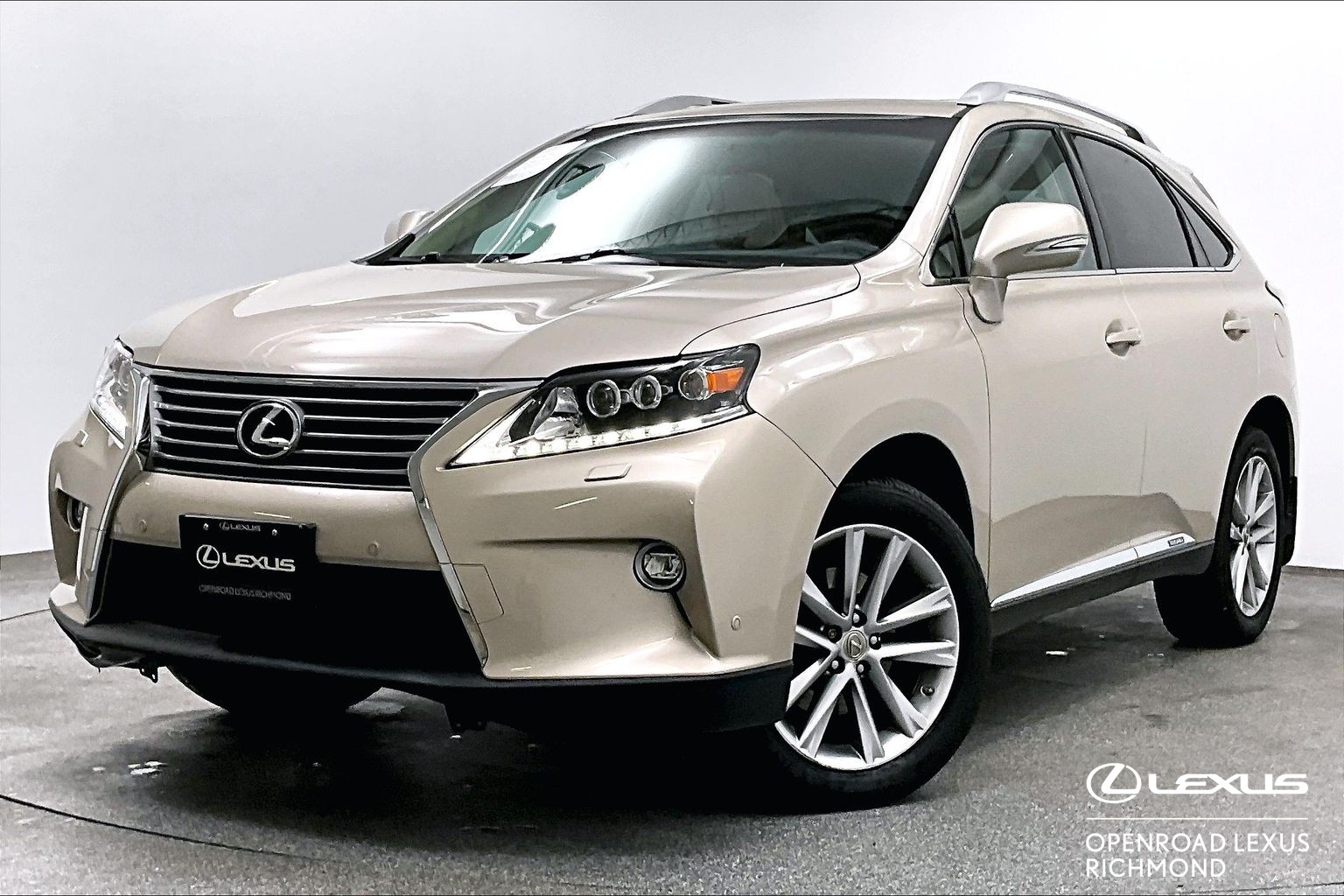 Satin Cashmere Met 2015 Lexus RX Hybrid SUV / Crossover All-Wheel Drive Automatic