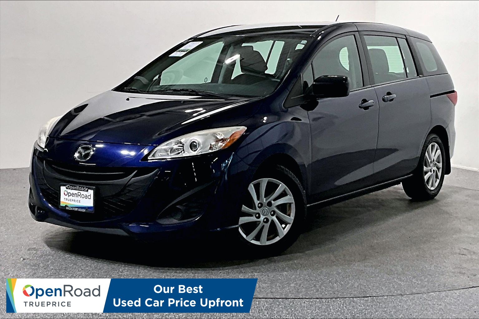 Stormy Blue Mica 2012 Mazda MAZDA5 Minivan Automatic