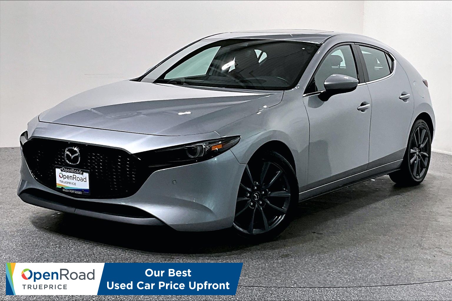Sonic Silver MET 2021 Mazda MAZDA3 Hatchback All-Wheel Drive Automatic