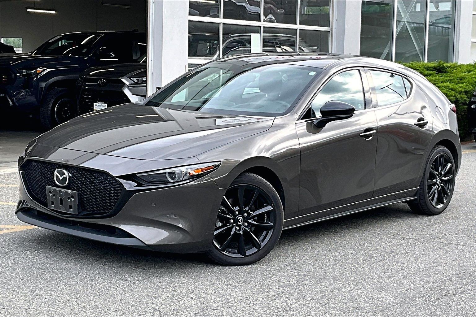 Titanium Flash Mica 2021 Mazda MAZDA3 Sport Hatchback Automatic
