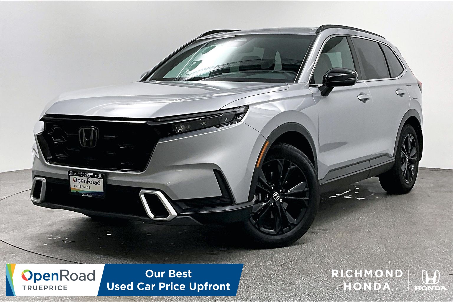 SOLAR REFLECTION SILVER METALLIC 2025 Honda CR-V Hybrid Touring AWD SUV / Crossover Automatic