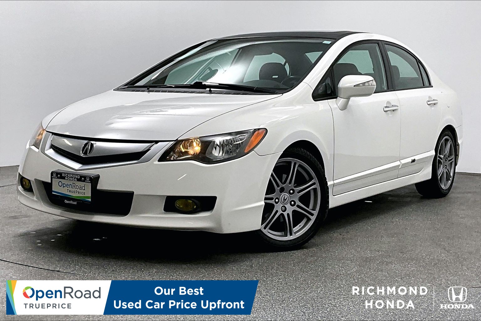 Taffeta White 2011 Acura CSX iTech FWD Sedan Automatic