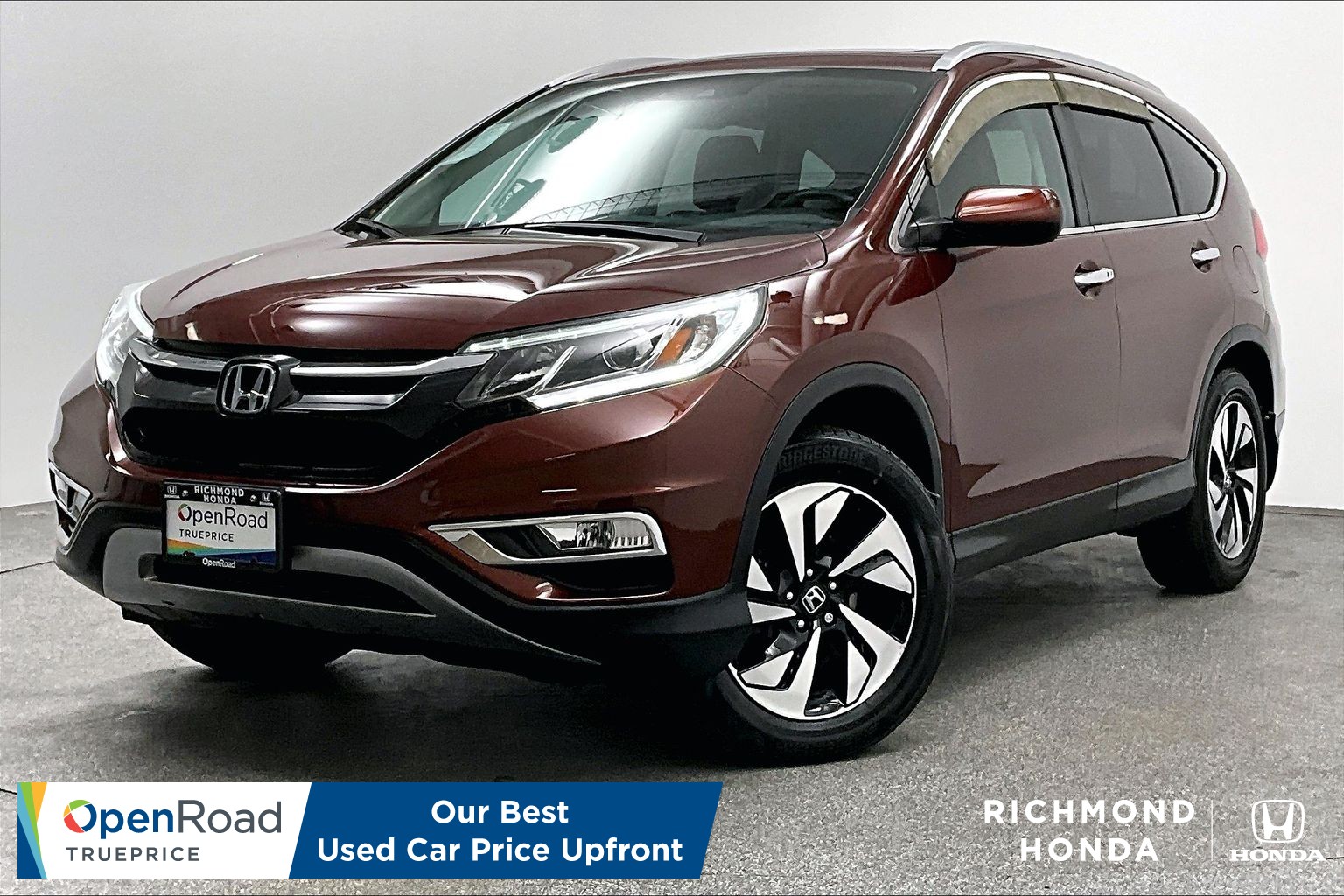 Red (Copper Sunset Pearl) 2016 Honda CR-V Touring AWD SUV / Crossover All-Wheel Drive Automatic