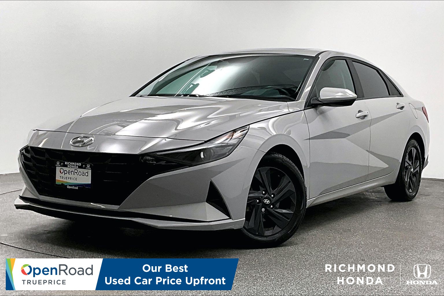 Gray (Cyber Grey MET) 2023 Hyundai Elantra Preferred FWD Sedan Automatic