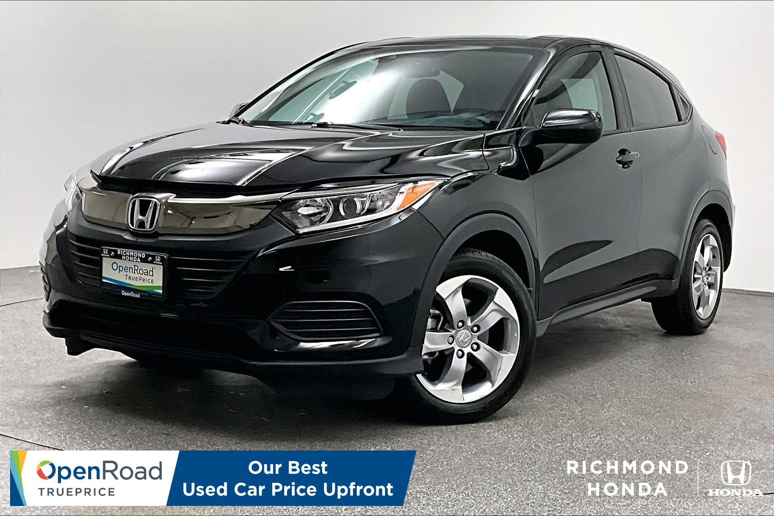 Crystal Black Pearl 2022 Honda HR-V LX FWD SUV / Crossover Front-Wheel Drive Automatic