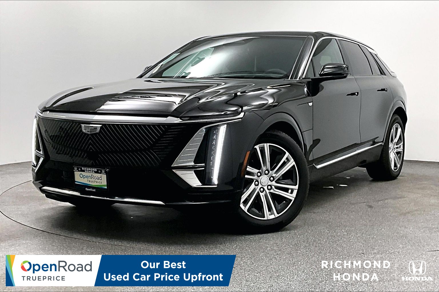 Stellar Black Metallic 2024 Cadillac LYRIQ SUV / Crossover Rear-Wheel Drive Automatic