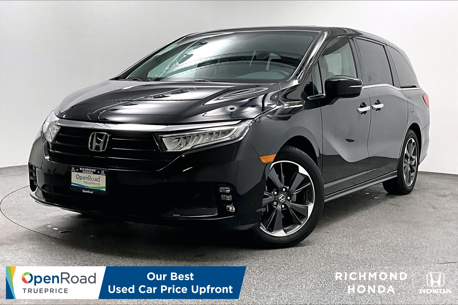Crystal Black Pearl 2022 Honda Odyssey Minivan Front-Wheel Drive Automatic