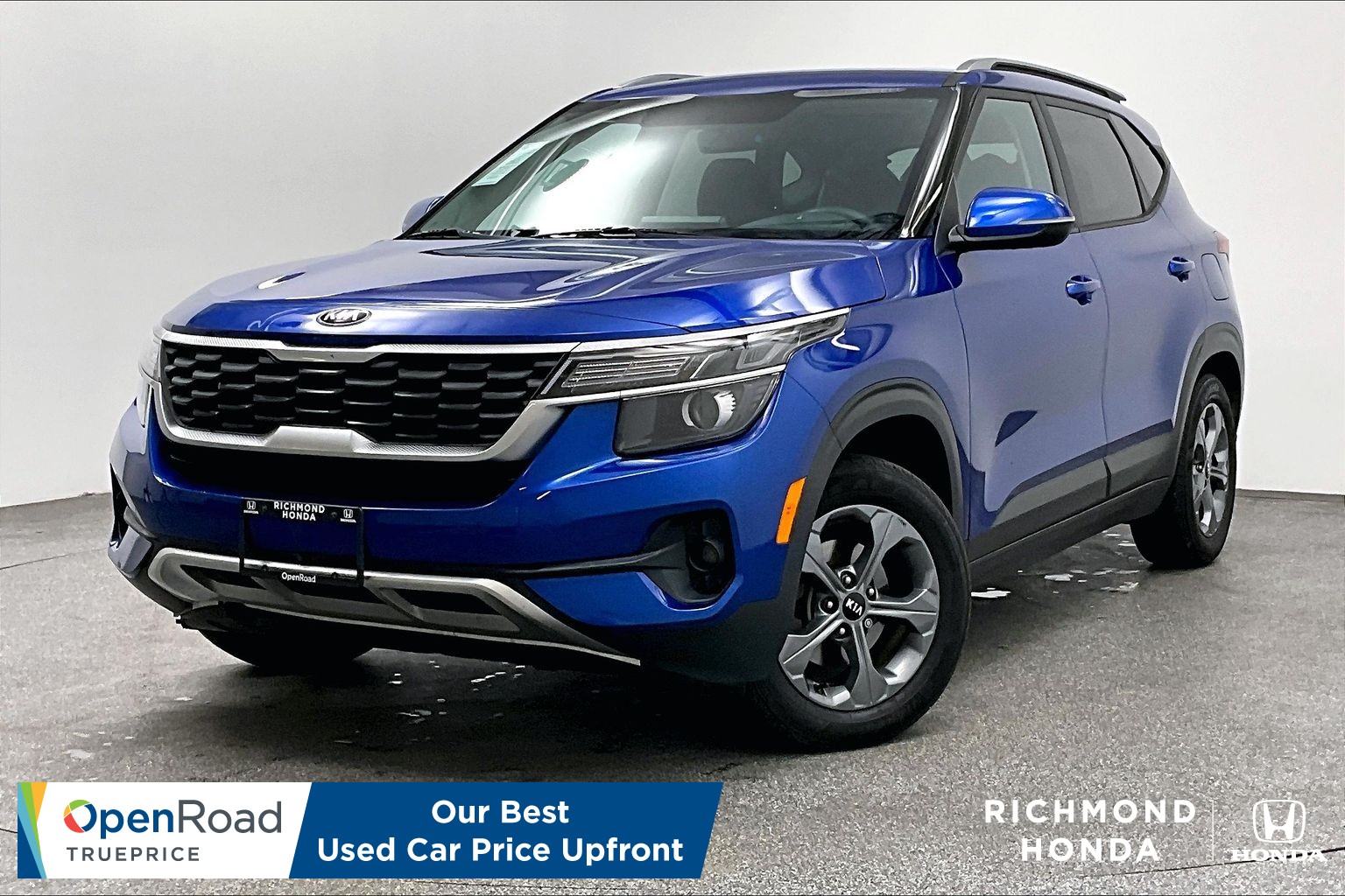 Neptune Blue (MET) 2021 Kia Seltos SUV / Crossover  Automatic