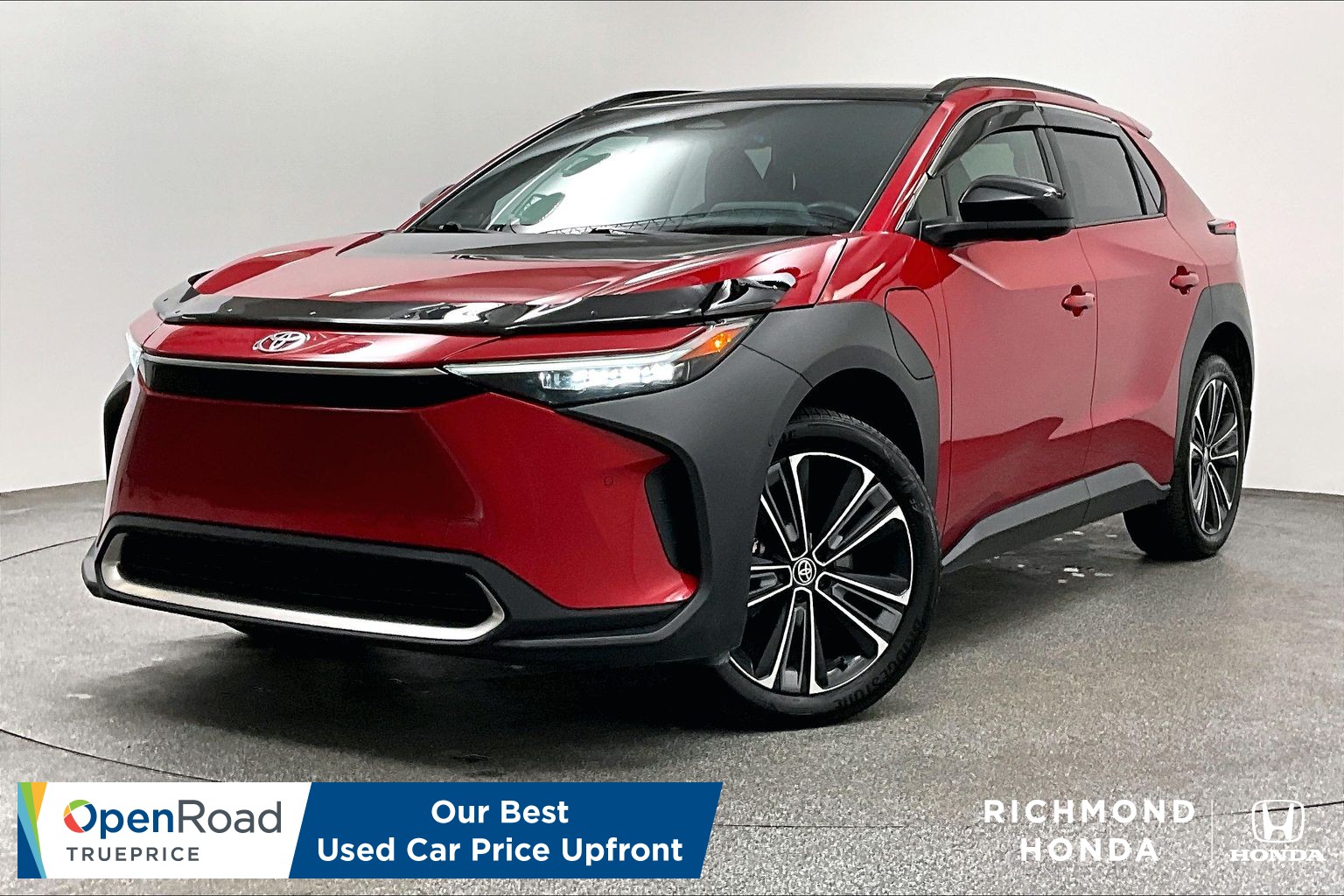 Supersonic Red 2024 Toyota bZ4X SUV / Crossover All-Wheel Drive Automatic