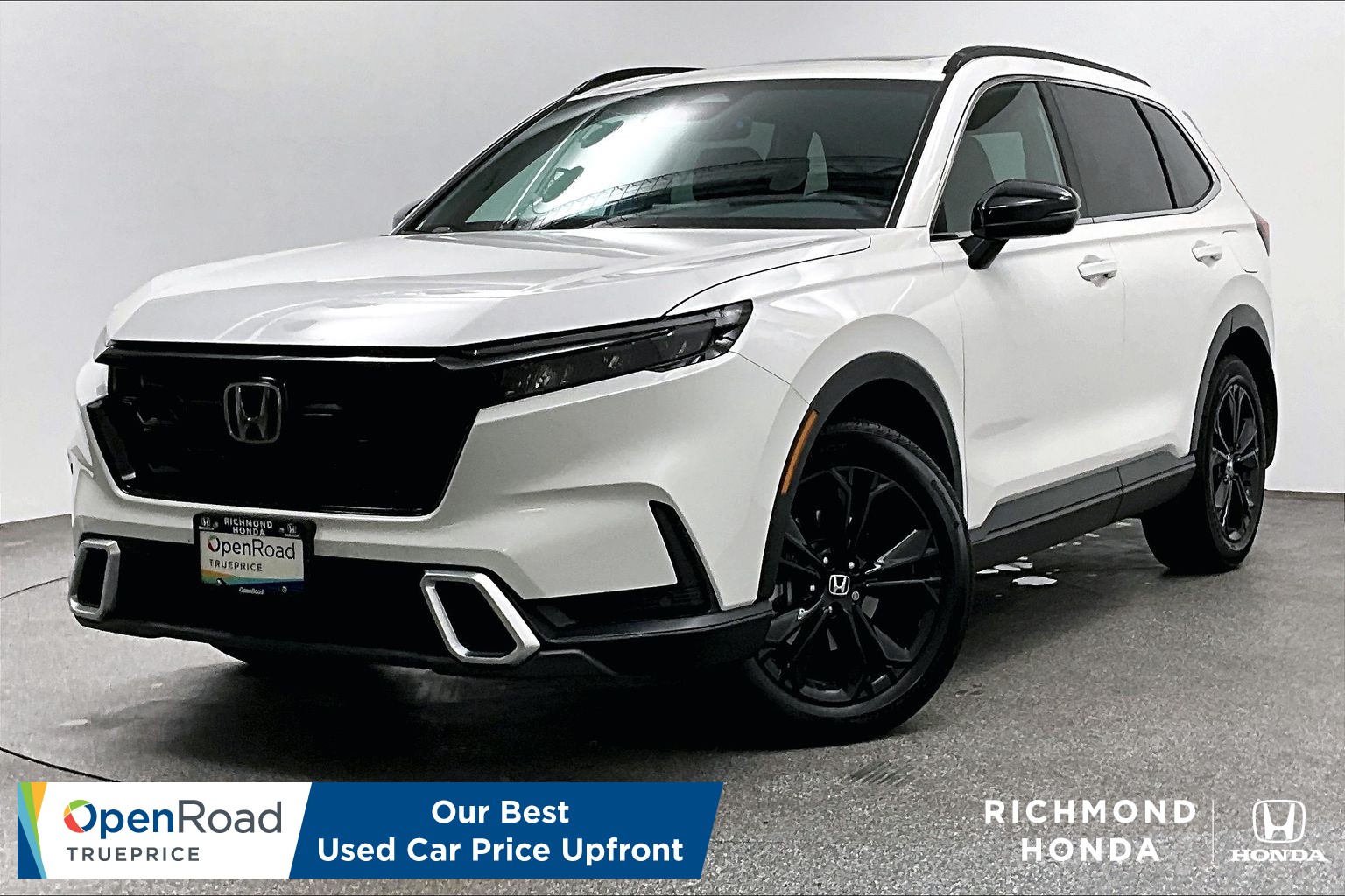Platinum White Pearl 2025 Honda CR-V Hybrid SUV / Crossover  Automatic