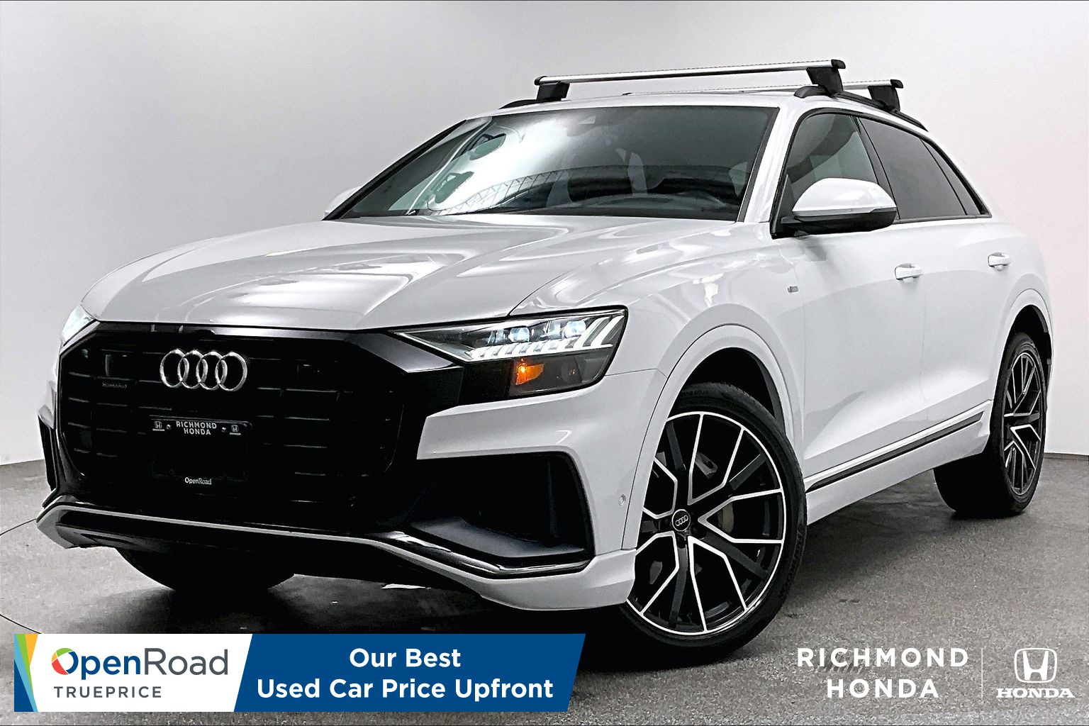 Glacier White Met 2019 Audi Q8 SUV / Crossover Automatic
