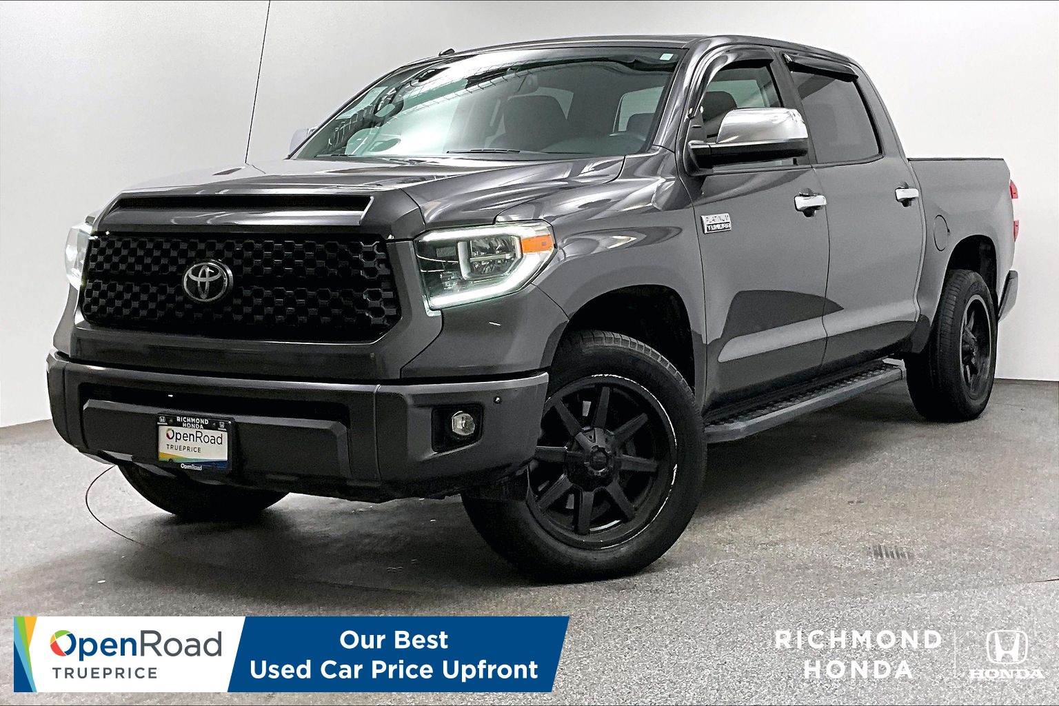 Gray (Magnetic Grey Met) 2019 Toyota Tundra Pickup Truck Four-Wheel Drive Automatic