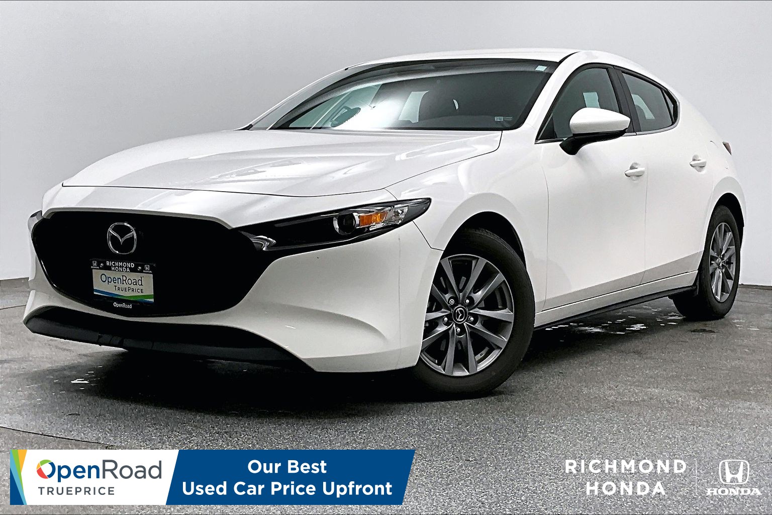 Snowflake White Pearl 2024 Mazda MAZDA3 Sport Hatchback  Automatic