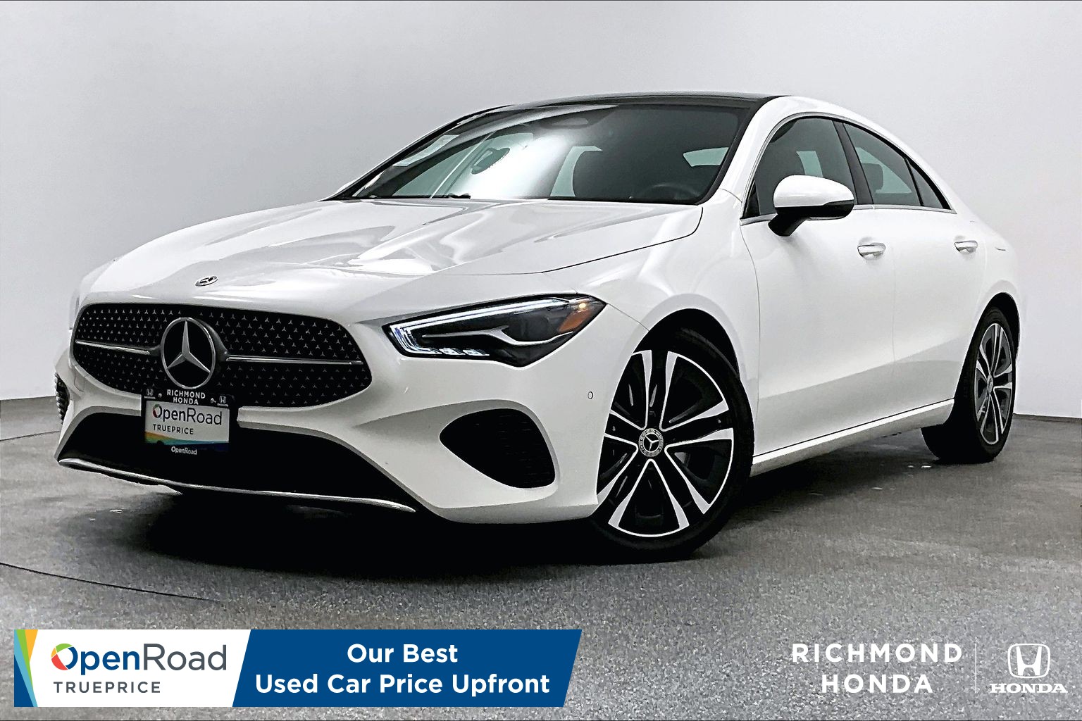 Polar White 2026 Mercedes-Benz CLA Coupe All-Wheel Drive Automatic