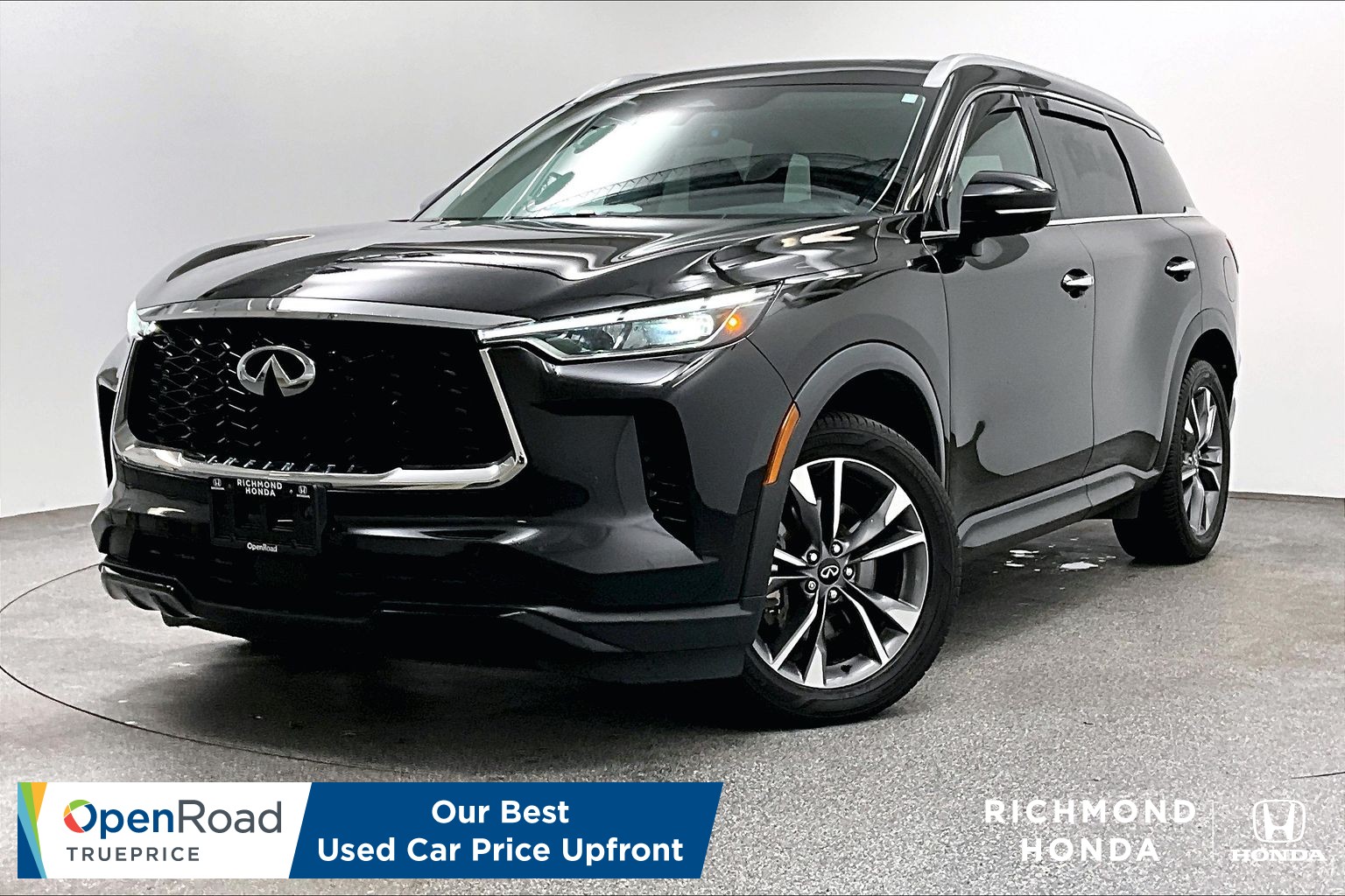 Mineral Black 2023 INFINITI QX60 SUV / Crossover All-Wheel Drive Automatic