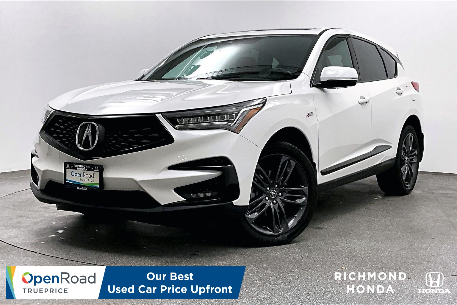 Platinum White Pearl 2020 Acura RDX SUV / Crossover All-Wheel Drive Automatic