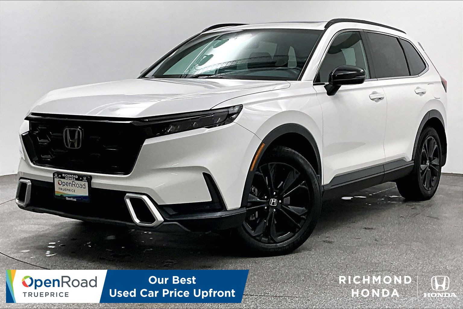 Platinum White Pearl 2023 Honda CR-V Hybrid SUV / Crossover Automatic