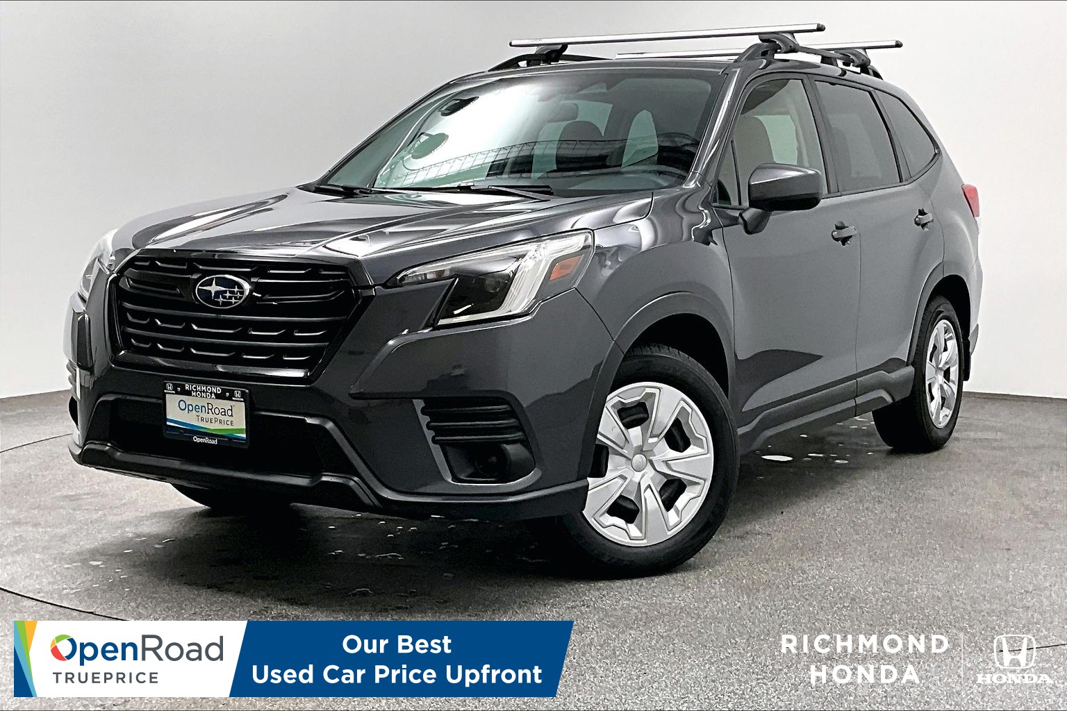 Gray (Magnetite Grey Met) 2023 Subaru Forester Wagon  Automatic