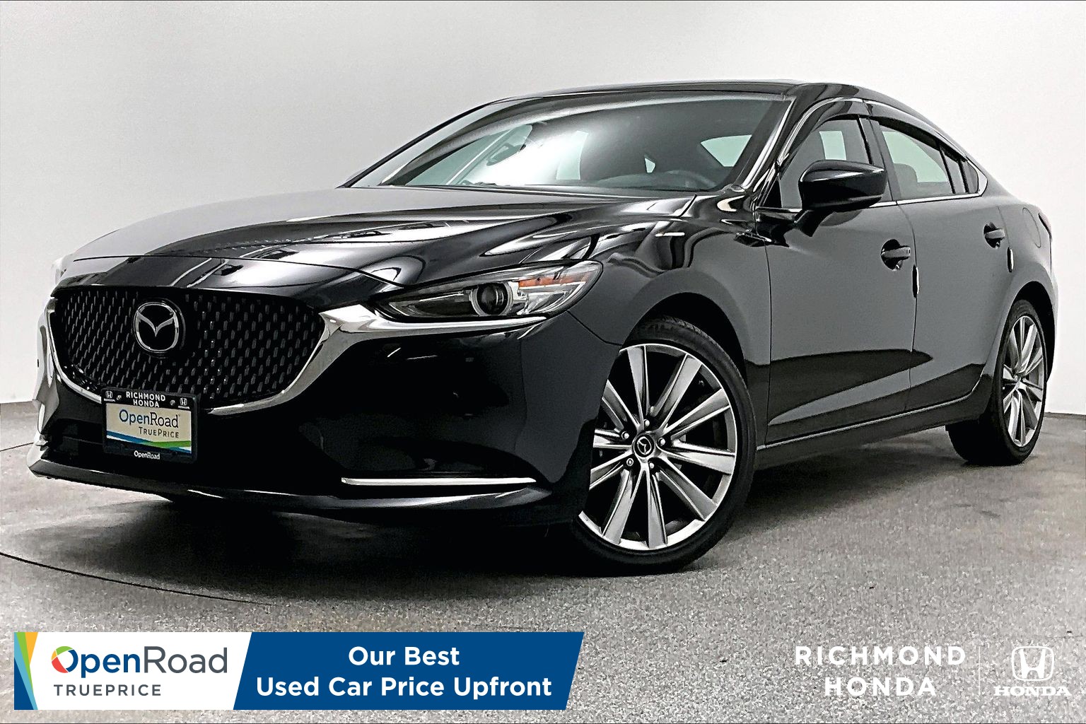 Jet Black Mica 2020 Mazda MAZDA6 Sedan Front-Wheel Drive Automatic