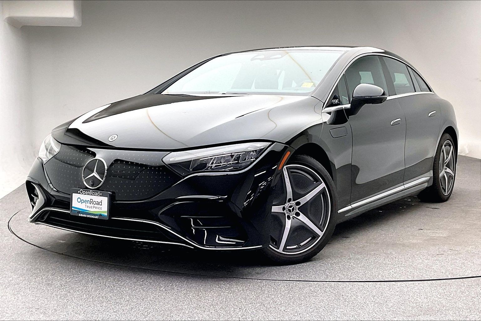 Obsidian Black 2024 Mercedes-Benz EQE 350 4MATIC Sedan All-Wheel Drive Automatic