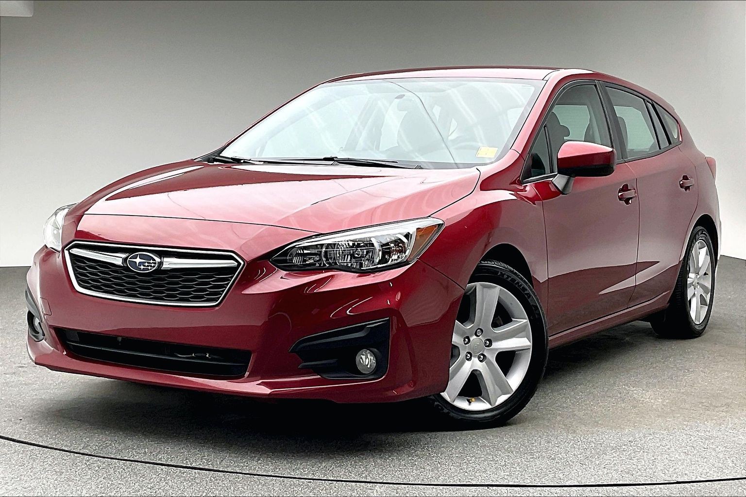 Crimson Red Pearl 2018 Subaru Impreza 2.0i Touring Wagon AWD Hatchback Automatic