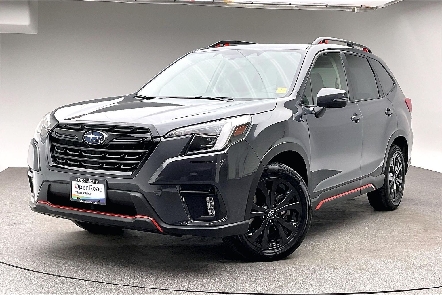 Gray (Magnetite Grey Met) 2023 Subaru Forester Wagon Automatic