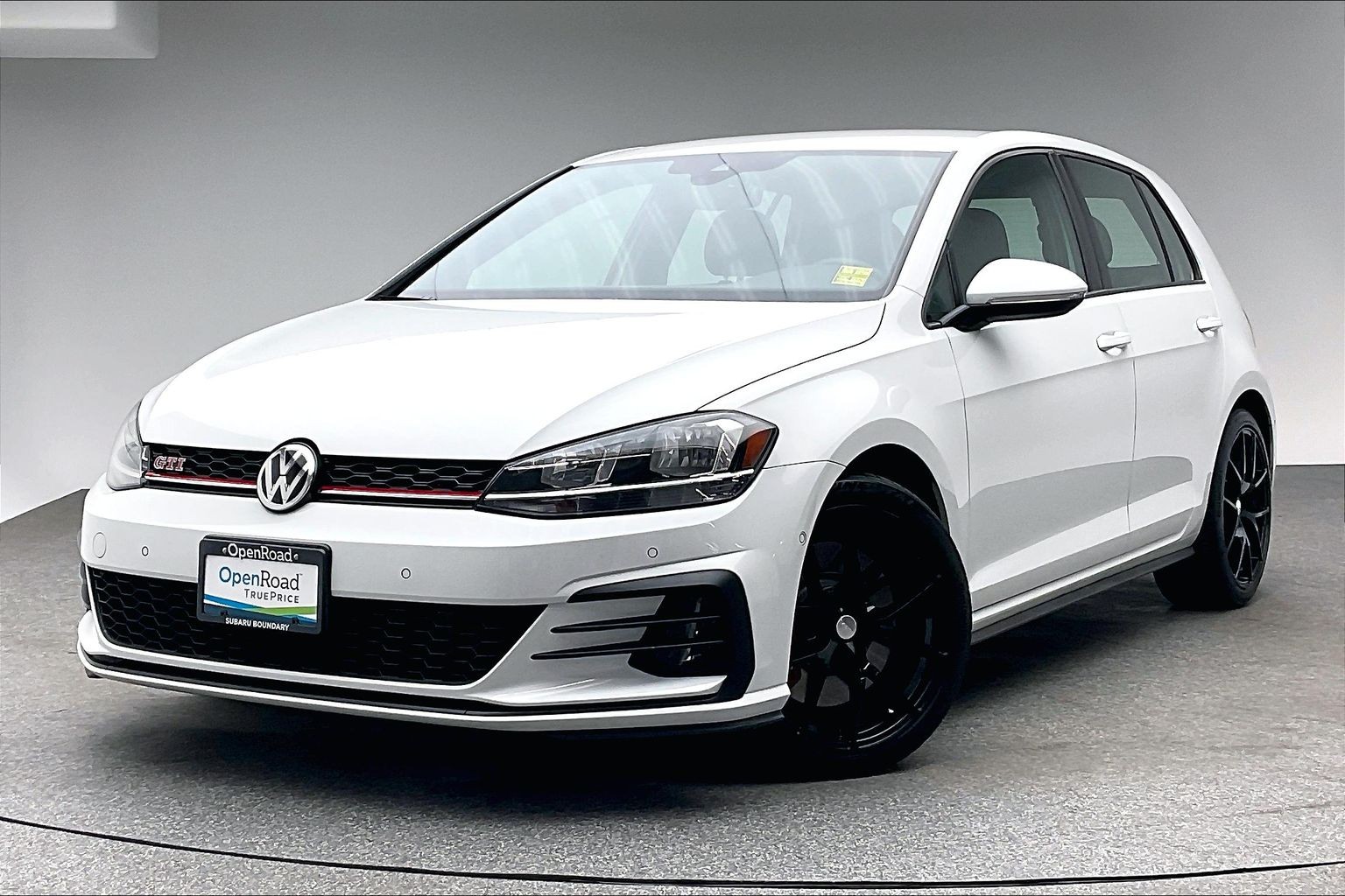 White 2020 Volkswagen Golf GTI Hatchback Automatic