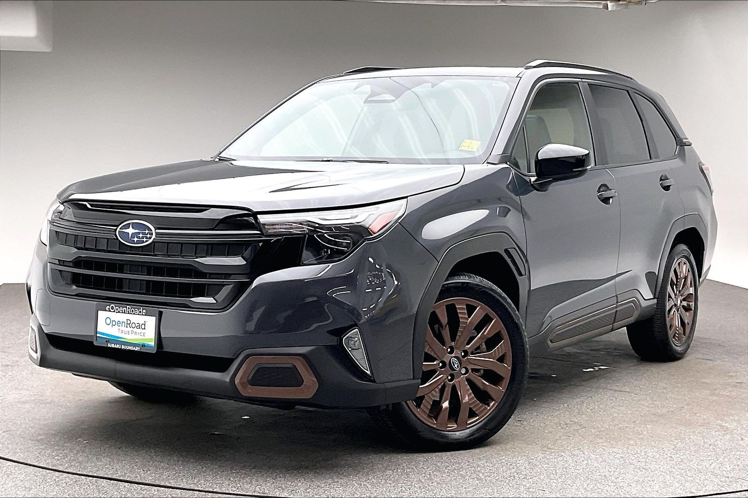 Gray (Magnetite Grey Met) 2025 Subaru Forester SUV / Crossover All-Wheel Drive Automatic