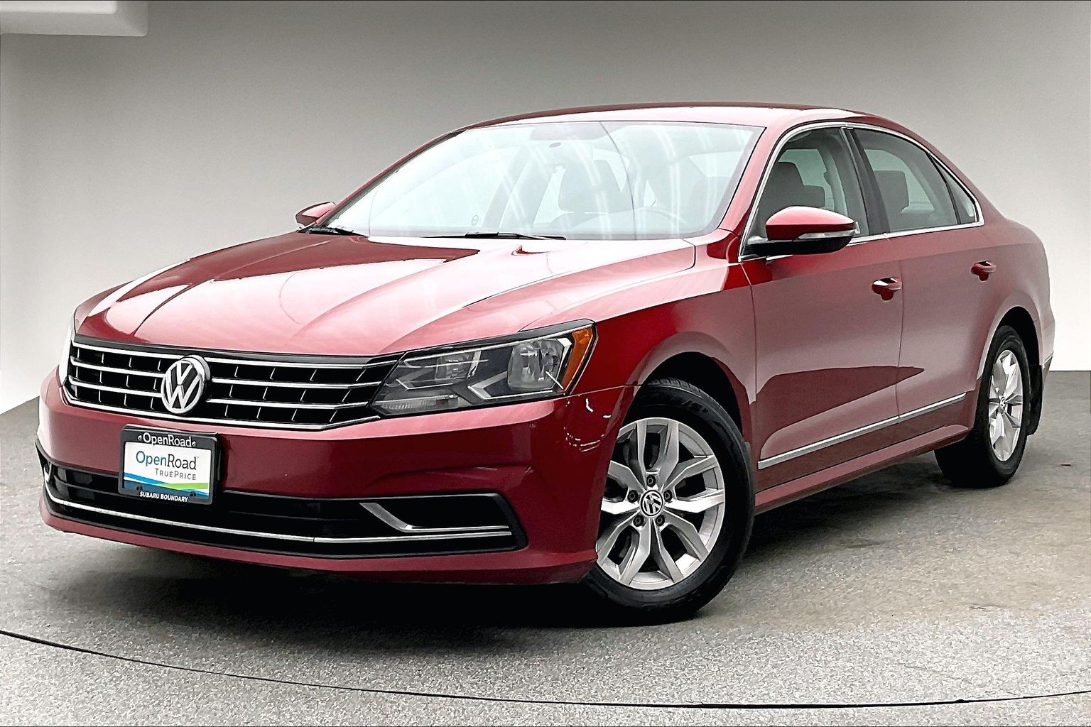 Fortana Red Met 2017 Volkswagen Passat Sedan Automatic
