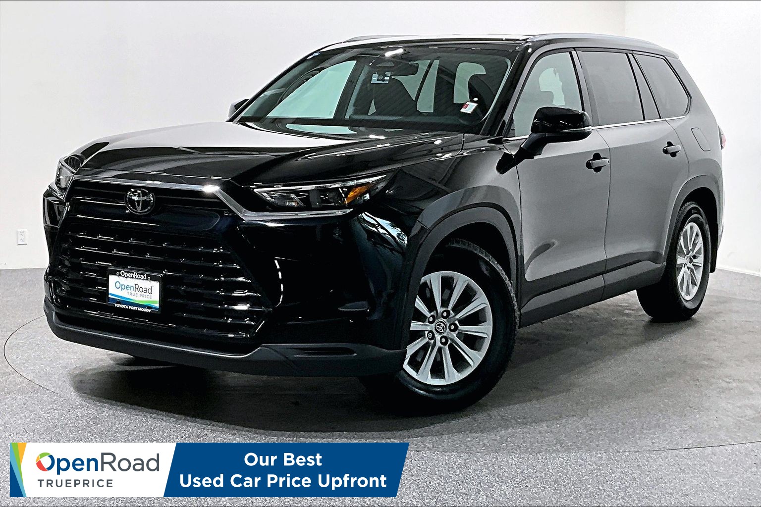 Midnight Black Met 2024 Toyota Grand Highlander XLE AWD SUV / Crossover All-Wheel Drive Automatic