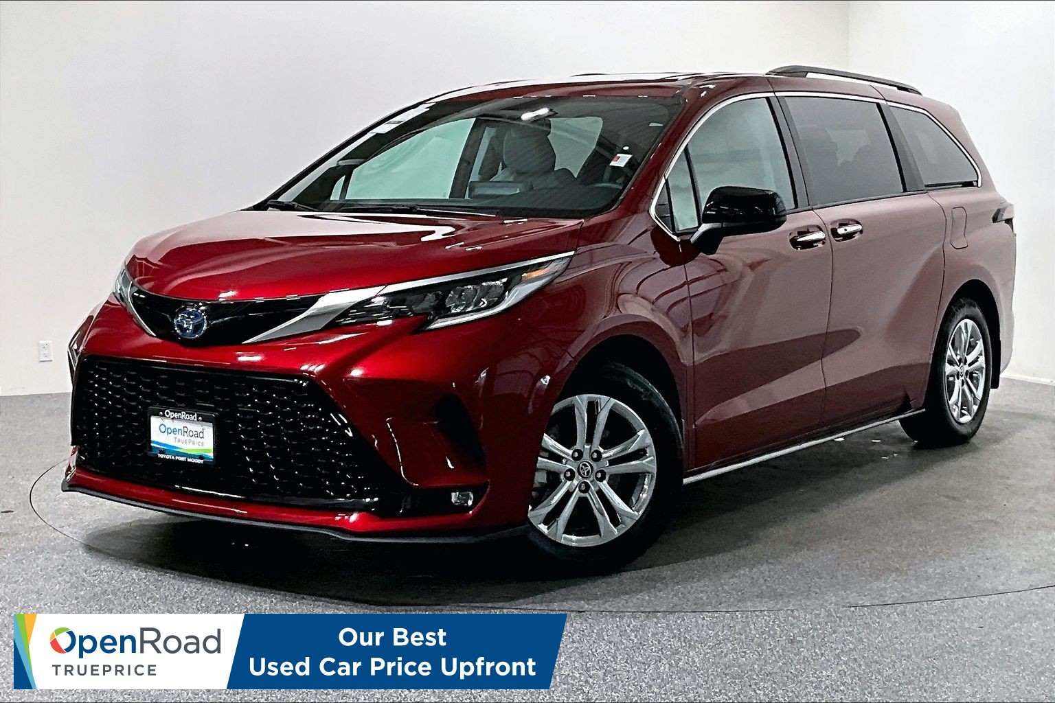 Red (Ruby Flare Pearl) 2022 Toyota Sienna XSE 7-Passenger AWD Minivan All-Wheel Drive Automatic