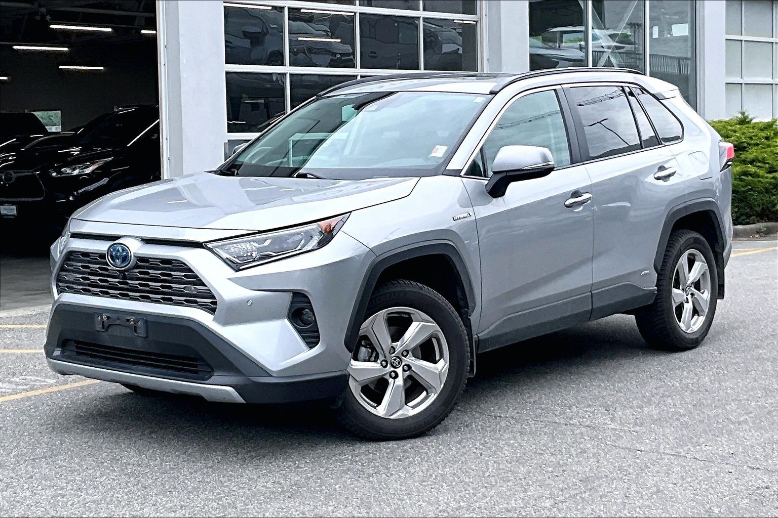 Silver Sky Met 2021 Toyota RAV4 Hybrid Limited AWD SUV / Crossover All-Wheel Drive Automatic